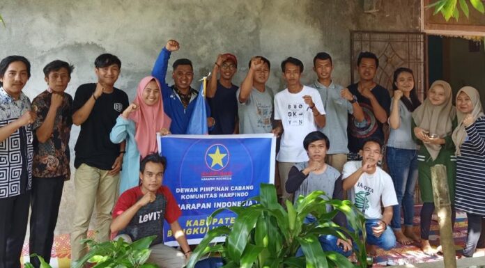 Hari Ini Komunitas Harpindo Bengkulu Tengah Terbentuk