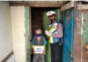 Sat Lantas Polres RL Bagikan Sembako Kepada Masyarakat Dalam Rangka Peringati HUT Lalu Lintas