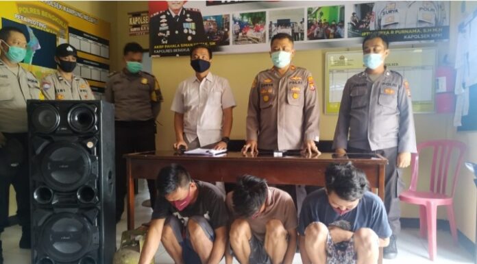3 Pemuda Ditangkap Polisi Di Duga Membobol Warung