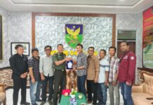JMSI Bengkulu Utara Jalin Silaturahmi Dengan Kodim 0423/BU