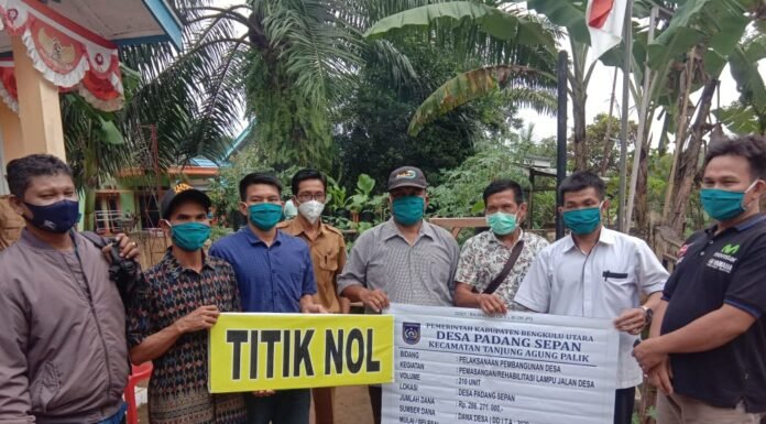 Cegah kriminalitas, Padang Sepan Bangun Lampu Jalan