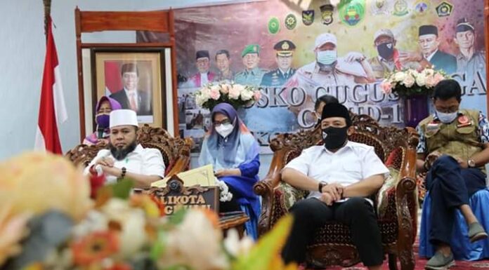 Tingkatkan Penanganan Covid 19, Helmi Hasan Vidcon Bersama KPK