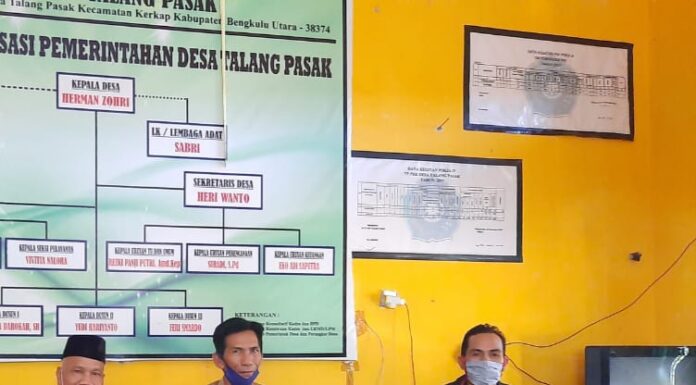 Pemerintah Desa Talang Pasak Sukses Lakukan Titik Nol Dan Pembagian BLT DD Tahap Dua