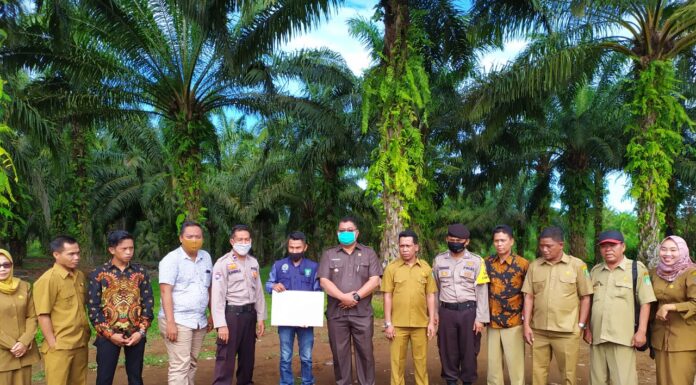 Pemerintah Desa Aturan Mumpo Kecamatan Pematang Tiga Sukses Lakukan Titik Nol Tahap Satu
