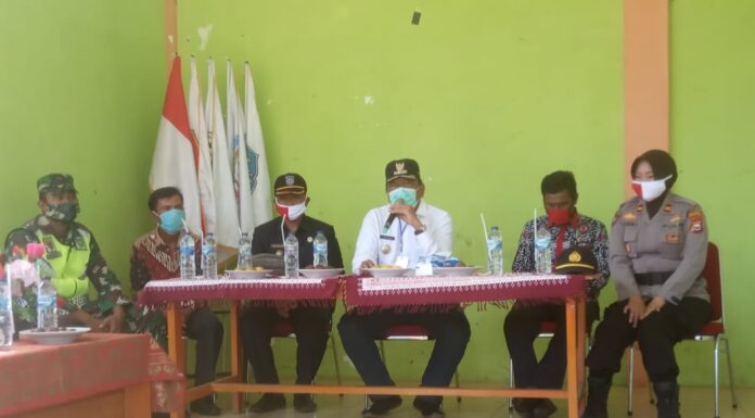 Mian Hadiri Pembagian BLT DD Dusun Raja