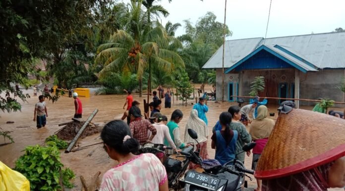 Desa Punjung Bengkulu Tengah Di Landa Banjir
