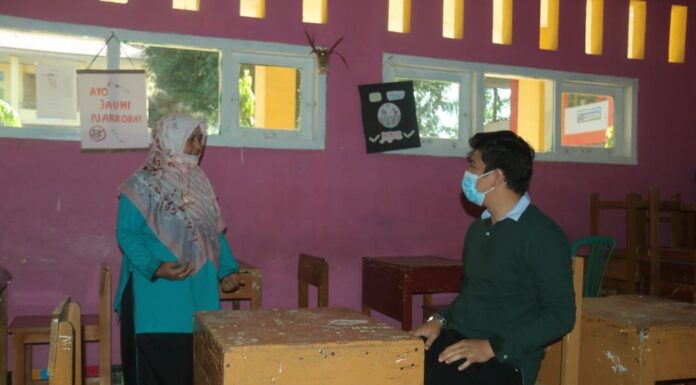 Wabup BU Sidak Sekolah Menuju Tatanan Kebiasaan Baru