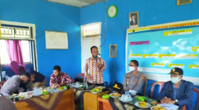 Desa Taba Rena Titik Nol Bangun Pagar Perpustakaan
