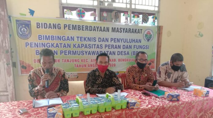 Pemdes Lubuk Tanjung Gelar Bimtek Peningkatan Kapasitas Dan Pungsi BPD