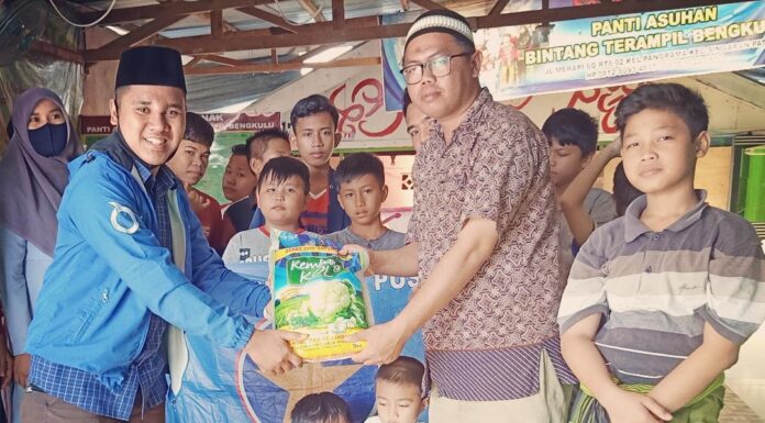 Hari Ini DPP Komunitas Harpindo Berbagi Sembako Ke Panti Asuhan