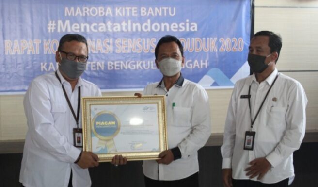 Respons Rate Melebihi Target Pemda Benteng Mendapat Penghargaan Dari BPS R I