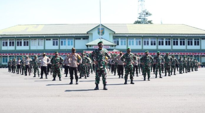 Meningkatkan Sinergitas TNI/POLRI, Kapolda Bengkulu Hadiri Tatap Muka Pangdam II/Sriwijaya