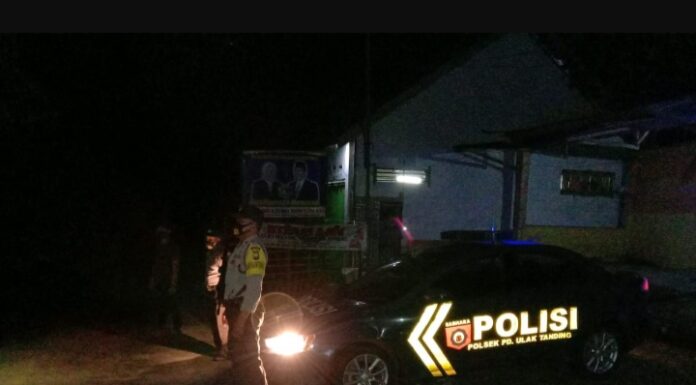Polsek PUT Tingkatkan Patroli dan Sambang Kamtibmas Untuk Cegah Kriminalitas