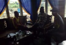 Polres Rejang Lebong Sambangi Keluarga Pasien Covid-19