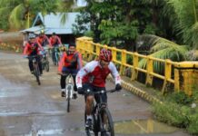 Kapolres Mukomuko Bersama Dandim 0428 Dan Kejari Gowes Bersama