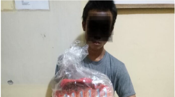 Seorang Pemuda Diduga Lakukan Curat Diamankan Polsek Padang Jaya