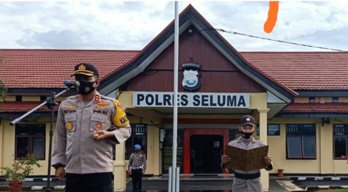 Kapolres Seluma Tegaskan Anggota Untuk Netral Saat Pemilu 2020