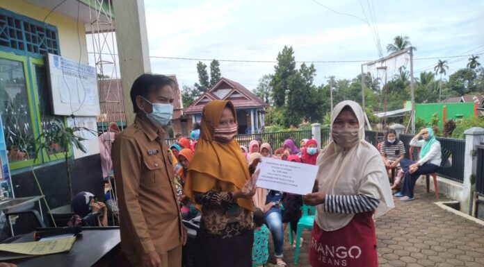 Hari Ini Pemdes Batu Raja R Salurkan BLT DD Tahap Ke Enam