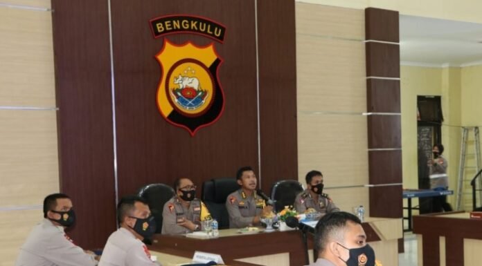 Polda Bengkulu Siapkan Pengamanan Natal 2020 dan Tahun Baru 2021