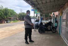 Pencuri Gasak Motor dan Handphone Ketika Pemilik Sedang Sholat