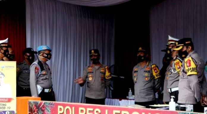 Kunker Kapolda Bengkulu Ke Polres Lebong