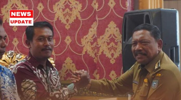 Apresiasi Atas Pengabdian, Bupati BU Lepas Kades dan Pj Kades Purna Tugas