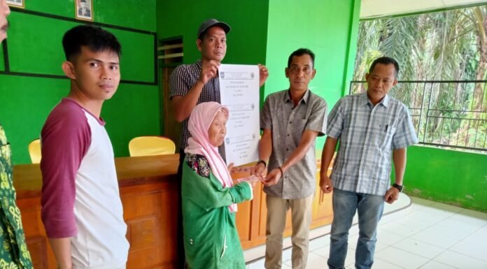 19 KPM Menerimah Bantuan Langsung Tunai Dana Desa Tahun Anggaran2024