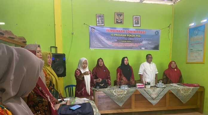 Pemdes Pasar Palik Laksanakan Pembinaan Adminitrasi PKK Dan 10 Program Pokok PKK