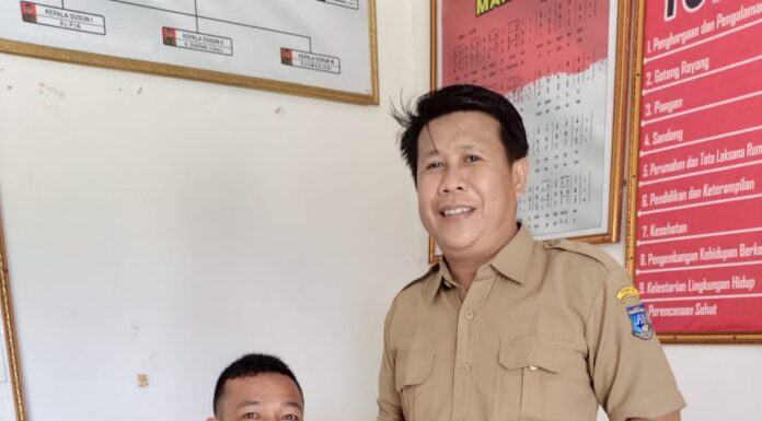 Penyaluran Bantuan Cadangan Pangan Beras Desa Napal Putih Tahun 2024