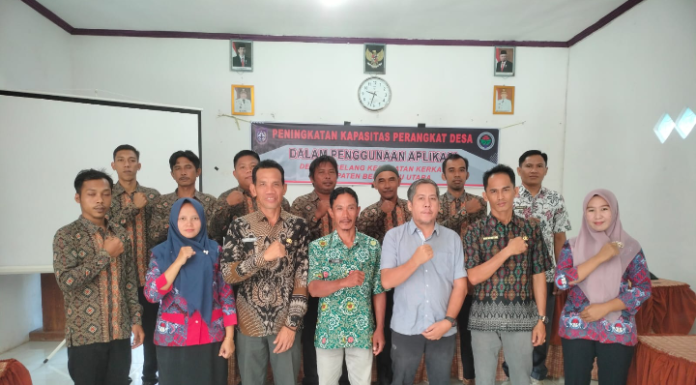 pemerintah Desa Magelang Melaksanakan Kegiatan Desa Kegiatan Peningkatan Kapasitas Pengunaan Aplikasi