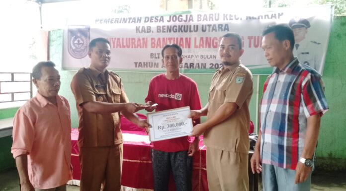 Pemdes Jogja Baru Salurkan BLT DD 1 Bulan Untuk 28 KPM Tahun Anggaran 2024