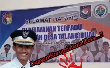 Dana Desa Talang Buai Tahun 2024 Di Duga Ada Indikasi Mark Up