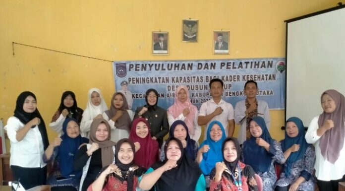 PEMDES DUSUN CURUP LAKSANAKAN KEGIATAN PENYULUHAN KESEHATAN DAN PELATIHAN KADER BIDANG KESEHATAN