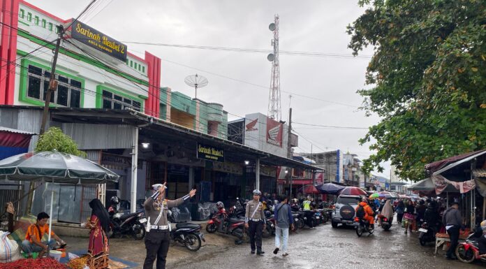 Kegiatan Pengaturan dan Pengamanan Sidak Pasar Menjelang Ramadhan dan Idul Fitri di Pasar Purwodadi Arga Makmur Kabupaten Bengkulu Utara