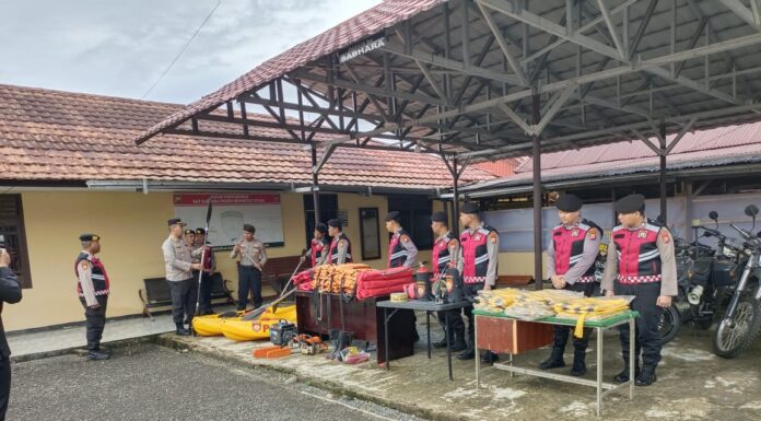 Sat Samapta Siaga Penuh: Antisipasi Cuaca Buruk dan Curah Hujan Ekstrem Demi Keamanan Masyarakat