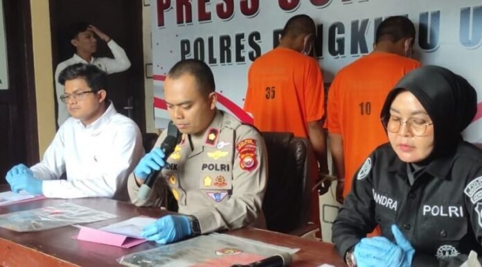 Konsumsi Narkoboy Jenis sabu Dua Petani Bengkulu Utara Di Amankan Polisi
