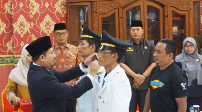 Mutasi Perdana Bupati Resmi Melantik 32 Pejabat Eselon lll Dan lV diruang lingkup Pemda kab Bu