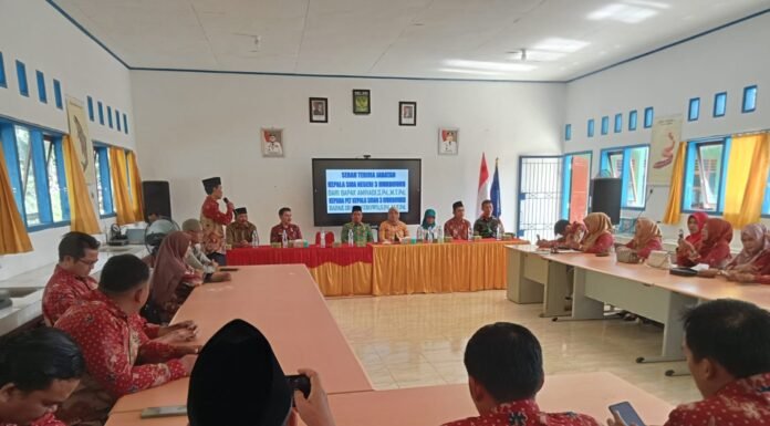 Ariwibowo Spd.M.t.pd Resmi Dilantik Sebagai PLT Kepala Sekolah SMA N 3 Muko Muko