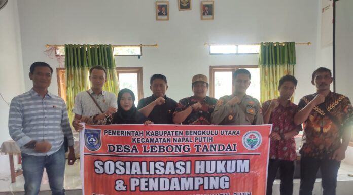 Sadar Hukum Pemdes Lebong Tandai Gelar Sosialisasi Dan Pendampingan