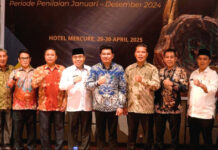 Bupati Bengkulu Utara Tegaskan Komitmen Perlindungan Sosial Ketenagakerjaan dalam Paritrana Award