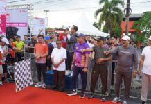 Bupati Melepas 2000 Peserta BERASA FUN RUN 5K Dalam Rangka HUT ke 66 Tahun Bengkulu Utara
