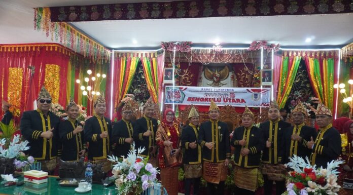 DPRD BU Gelar Rapat Paripurna HUT Kabupaten Bengkulu Utara Ke 66