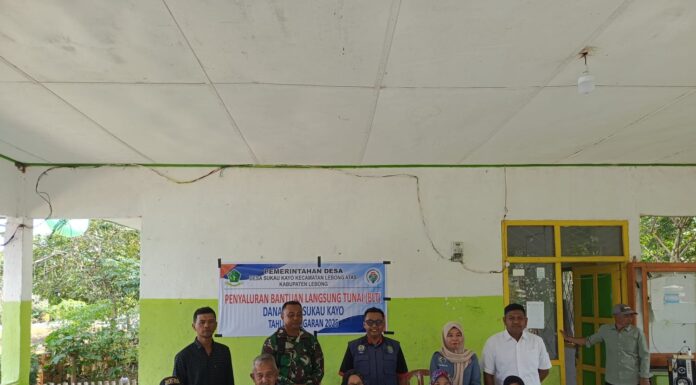 27 Warga Desa Sukau Kayo Menerima BLT DD Tahap ll Tahun Anggaran 2025