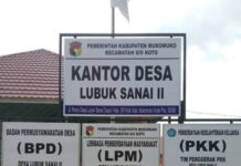 Semangat Baru Percepatan Pembangunan Desa Lubuk Sanai Dua Berjalan Baik