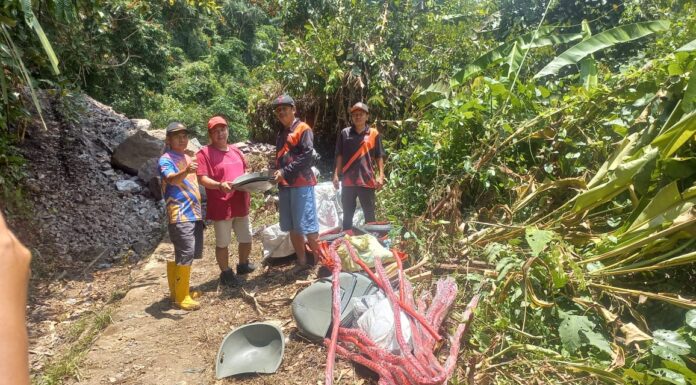 Pemdes Lebong Tandai Bersama Masyarakat Ucapkan Terima Kasih Kepada Bupati BU
