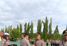 Polres Bengkulu Utara Gelar Sertijab Sejumlah Pejabat, Kapolres Tekankan Adaptasi dan Loyalitas