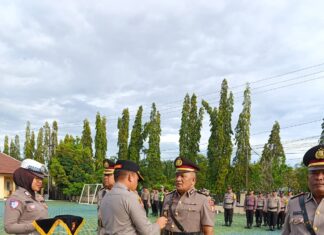 Polres Bengkulu Utara Gelar Sertijab Sejumlah Pejabat, Kapolres Tekankan Adaptasi dan Loyalitas