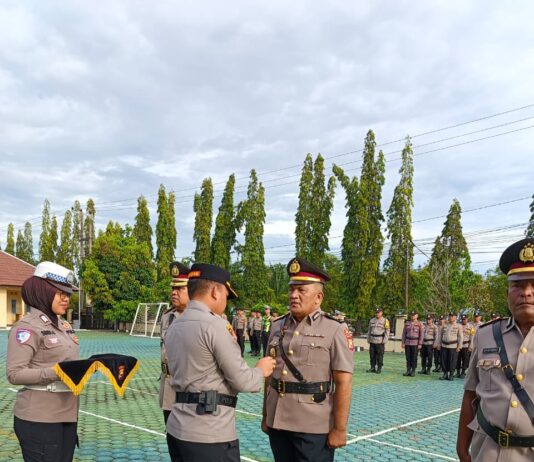 Polres Bengkulu Utara Gelar Sertijab Sejumlah Pejabat, Kapolres Tekankan Adaptasi dan Loyalitas