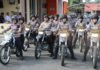 Semangat Hari Kartini Polres BU Patroli Dialogis di Pasar Purwodadi Arga Makmur