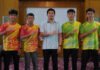 Bupati Bengkulu Utara Arie Septia Adinata . SE. M.Ap Lepas Atlet ke Kejuaraan Nasional Atletik di Jakarta